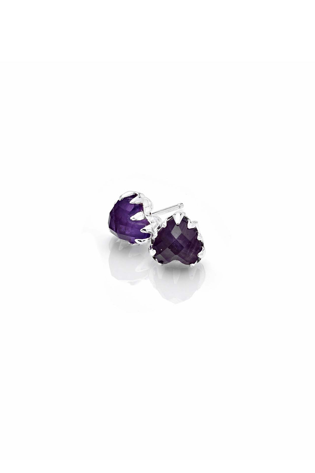 Stolen Girlfriends Club - Love Claw Earrings - Amethyst