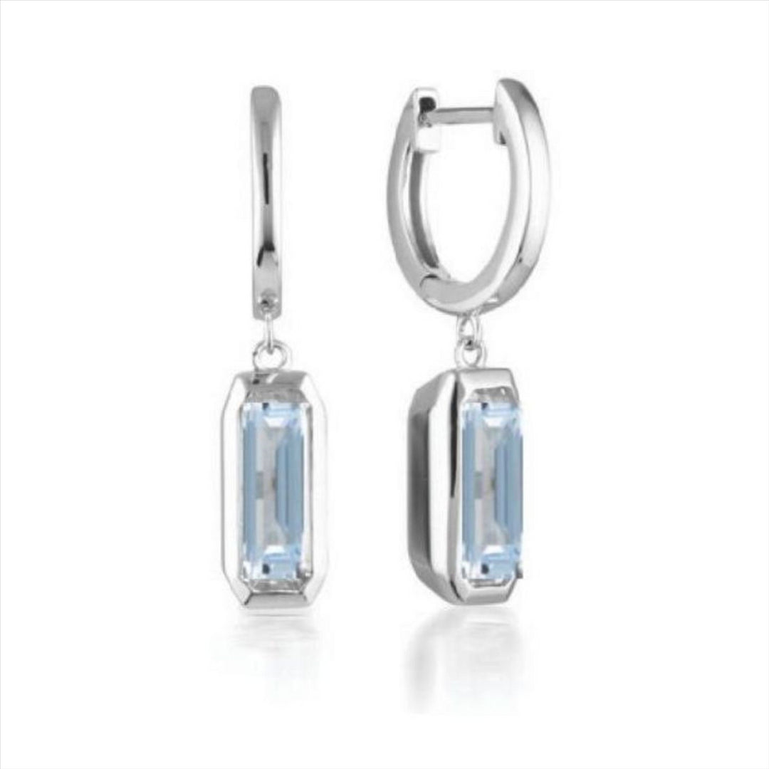 Georgini - Emilio Aquamarine Drop Earrings