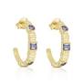 Tonimay - Rana Iolite Gold Plated Earrings