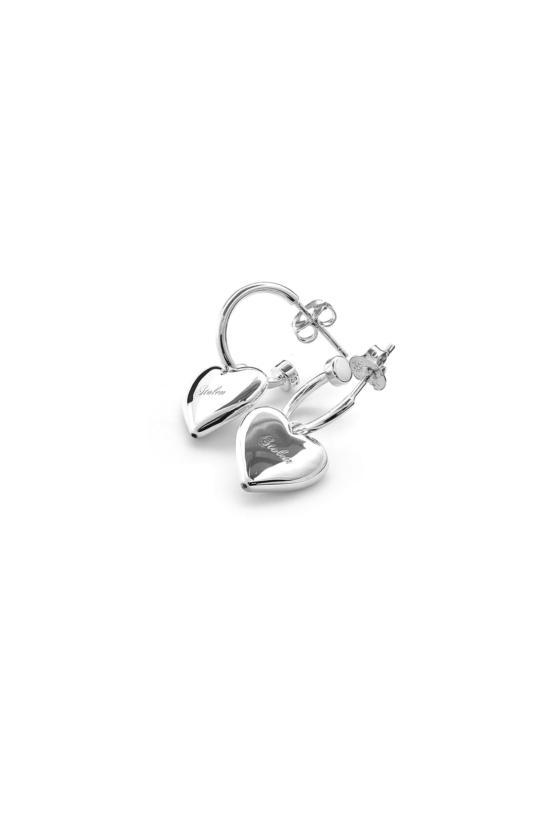 Stolen Girlfriends Club - Full Heart Anchor Earrings