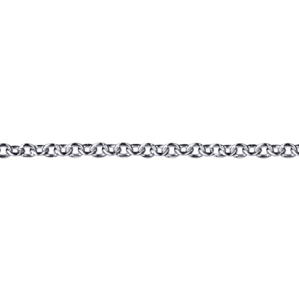 Stg Silver Cable Chain - 55cm