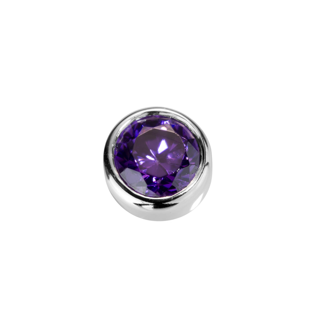 Stow Stg Tranquility - Amethyst - Cz