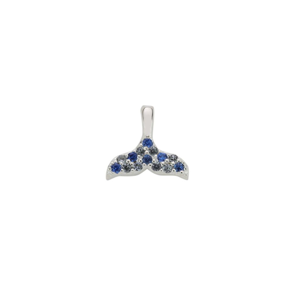 Stow Cobalt Whale Tail Charm