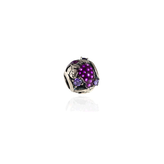 Evolve - Purple Grapes - Abundance - Enamel & Silver