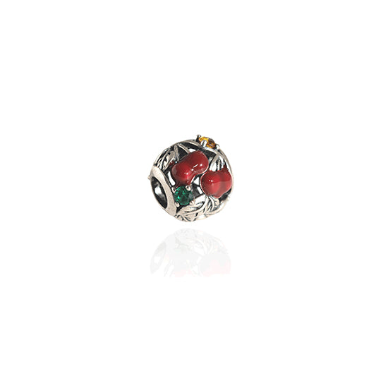 Evolve - Cherries - Sweet - Enamel & Silver