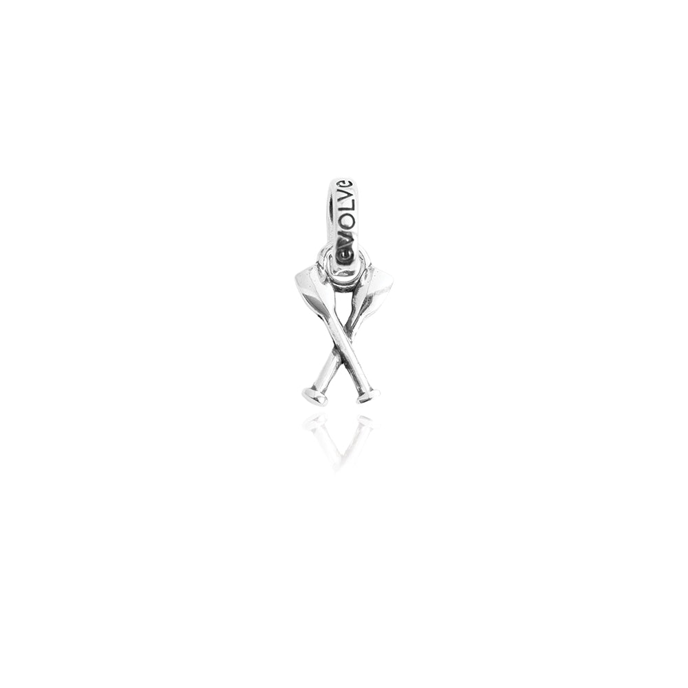 Evolve - Oars Pendant Charm - (Determination)