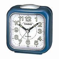 Casio Square Blue Alarm Clock